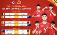 Lộ diện giờ đấu cực đẹp của U.17 Việt Nam tại World Cup U.17, khán giả hồi hộp chờ bản quyền