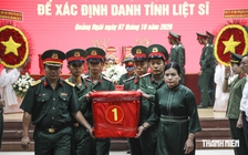 Hơn 2.200 mẫu hài cốt liệt sĩ được giám định ADN, mang theo nhiều hy vọng
