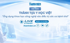 Hội thảo thành tựu Y học Việt: Ứng dụng khoa học công nghệ vào điều trị các ca bệnh khó