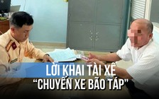 Tài xế sợ công ty bắt đền kính chiếu hậu nên chở khách rượt xe tải