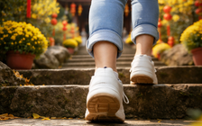 Đi bộ tham quan ngày tết: Người huyết áp cao nên vận động bao nhiêu là vừa?