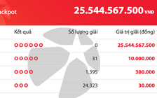 Có 25.749 người trúng Vietlott trong tối mùng 2, giải độc đắc cộng dồn 25,5 tỉ đồng