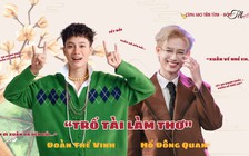 Hồ Đông Quan - Đoàn Thế Vinh trổ tài làm thơ chúc tết khiến trường quay 'bật ngửa'