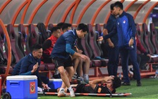 Nóng: Tiền vệ Thái Sơn đứt gần hết dây chằng chéo trước phải mổ, báo động cho dàn U.23 Việt Nam