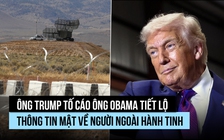 Ông Trump chỉ trích ông Obama tiết lộ 'thông tin mật' về người ngoài hành tinh