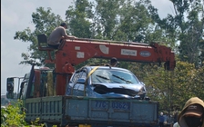 Gia Lai: Phát hiện 2 thi thể cùng xe ô tô dưới kênh Văn Phong