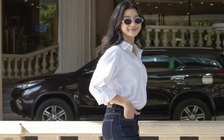 Mùa xuân, mùa diện quần jeans xanh