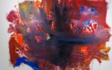 'Bảy tám năm': Độc đáo với tranh 'tự tan rã' của nghệ sĩ Bùi Chát