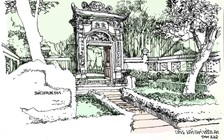 Vì sao có dơi sải cánh trên cổng nhà vườn An Hiên ở Huế?