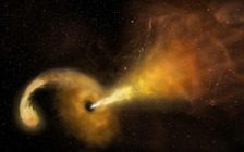 Phát hiện hố đen phun vật chất bất thường sau khi nuốt chửng một ngôi sao