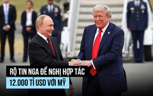 Tình báo Ukraine hé lộ tin Nga đề xuất với Mỹ gói hợp tác 12.000 tỉ USD