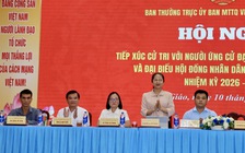 Cử tri TP.HCM đề nghị quan tâm vùng nông thôn, an toàn không gian mạng