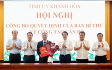 Ban Bí thư chuẩn y ông Trần Hòa Nam vào Ban Thường vụ Tỉnh ủy Khánh Hòa