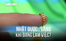 Nhân viên khu vui chơi nhặt được bông tai vàng khi đang làm việc