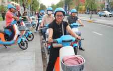 Xe đạp điện công cộng giữa trung tâm TP.HCM có gì mà người dân rủ nhau đi thử?