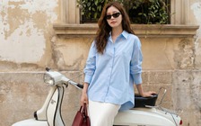Mặc sơ mi suốt tuần vẫn đẹp nhờ công thức phối đồ thanh lịch