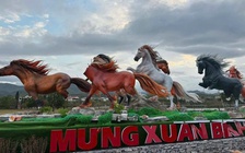 Linh vật ngựa bị phá hoại ở Quảng Trị: Nghệ nhân lên phương án sửa chữa