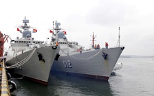 2 tàu hộ vệ tên lửa Trần Hưng Đạo, Lý Thái Tổ cập cảng Trung Quốc