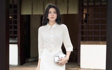 Diện áo sơ mi lụa ít nhăn, tăng vẻ chỉn chu nơi công sở