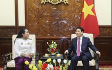 Chủ tịch nước Lương Cường tiếp đại sứ các nước trình quốc thư