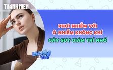 Sống lâu trong ô nhiễm không khí có làm suy giảm trí nhớ?