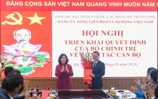 Ông Nguyễn Anh Tuấn giữ chức Bí thư Đảng ủy Tổng liên đoàn Lao động Việt Nam