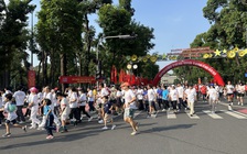 Hàng nghìn người tham gia Ngày chạy Olympic sức khỏe toàn dân tại TP.HCM