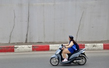 Nhiều vết nứt tại hầm chui 700 tỉ đồng ở Hà Nội