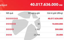 Giải độc đắc của Vietlott Mega 6/45 cộng dồn lên 40 tỉ đồng