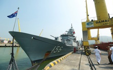 Tàu HMAS Toowoomba của hải quân Úc thăm Đà Nẵng
