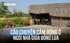 Câu chuyện cảm động phía sau ngôi nhà giữa đồng lúa đẹp như tranh
