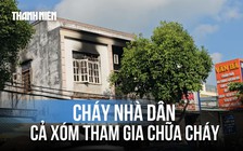 Cháy nhà tại TP.HCM, cả xóm hỗ trợ dập lửa