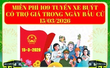 TP.HCM miễn phí xe buýt và metro đưa cử tri đi bầu cử