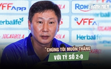 HLV Kim Sang-sik: 'Chúng tôi muốn thắng Malaysia 2-0'