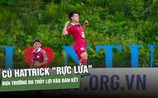 Xuân Trường: Cú hattrick 'rực lửa' đưa Trường ĐH Thủy Lợi vào bán kết giải quốc tế