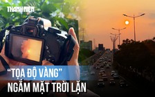 Ga metro trở thành 'tọa độ vàng' ngắm hoàng hôn đẹp nhất TP.HCM