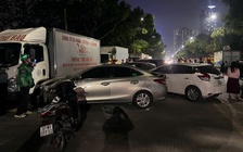 Hà Nội: Tai nạn liên hoàn 5 ô tô, 3 xe máy, nhiều người bị thương