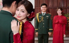 Hòa Minzy công khai chồng sắp cưới là quân nhân