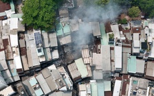 Cháy dãy nhà trong hẻm sâu ở TP.HCM