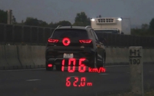 Chạy quá tốc độ trên cao tốc, không giấy đăng ký: Tài xế và chủ xe bị phạt 24,5 triệu