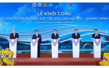 Khởi công đường sắt tốc độ cao, Hà Nội đi Quảng Ninh còn 23 phút