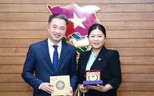 Anh Nguyễn Tường Lâm tiếp đoàn đại biểu Hội đồng Giao lưu chính trị Úc