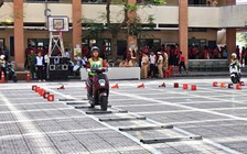 CSGT TP.HCM đến trường dạy học sinh kỹ năng lái xe an toàn