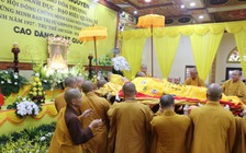 Lễ nhập kim quan Trưởng lão hòa thượng Thích Thanh Dục