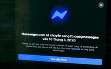 Facebook thông báo đóng cửa Messenger.com