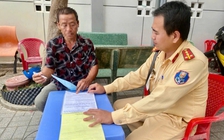 Xử lý người đàn ông dùng biển số giả, cư xử hung hãn sau va quẹt xe