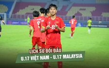 Lịch sử đối đầu U.17 Việt Nam - U.17 Malaysia: Có lợi thế nhưng không được chủ quan