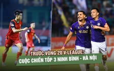 Trước vòng 20 V-League: Cuộc chiến tốp 3 Ninh Bình - Hà Nội