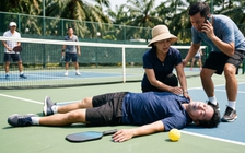 Ngưng tim khi chơi pickleball, người đàn ông được bác sĩ kịp thời cứu sống