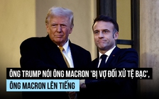 Ông Macron nói ông Trump 'không chuẩn mực' trong bình luận liên quan phu nhân Brigitte